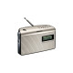 Grundig Music 7000, Radiowecker(schwarz/silber, DAB+, FM, RDS)