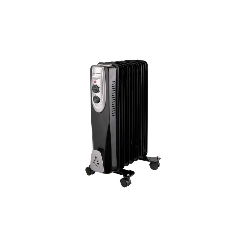 Gutfels Öl-Radiator HR32007(schwarz/grau, 2.000 Watt)