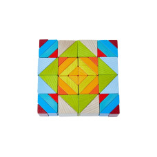 HABA 3D-Legespiel Würfelmosaik, Geschicklichkeitsspiel