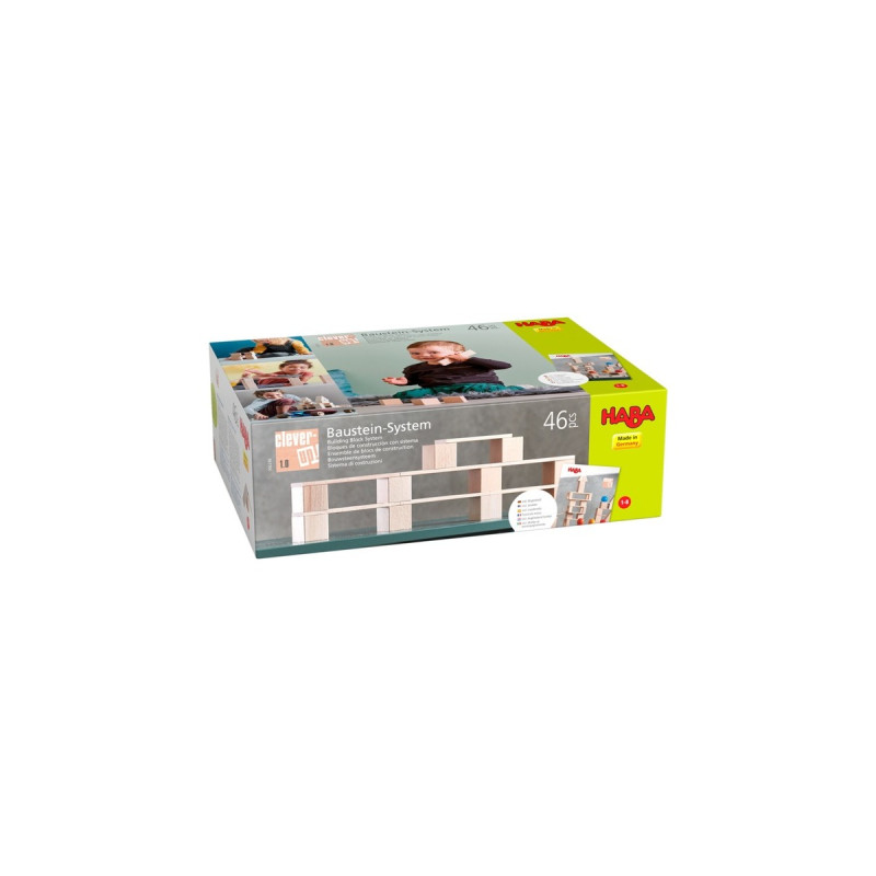 HABA Baustein-System Clever-Up! 1.0, Konstruktionsspielzeug