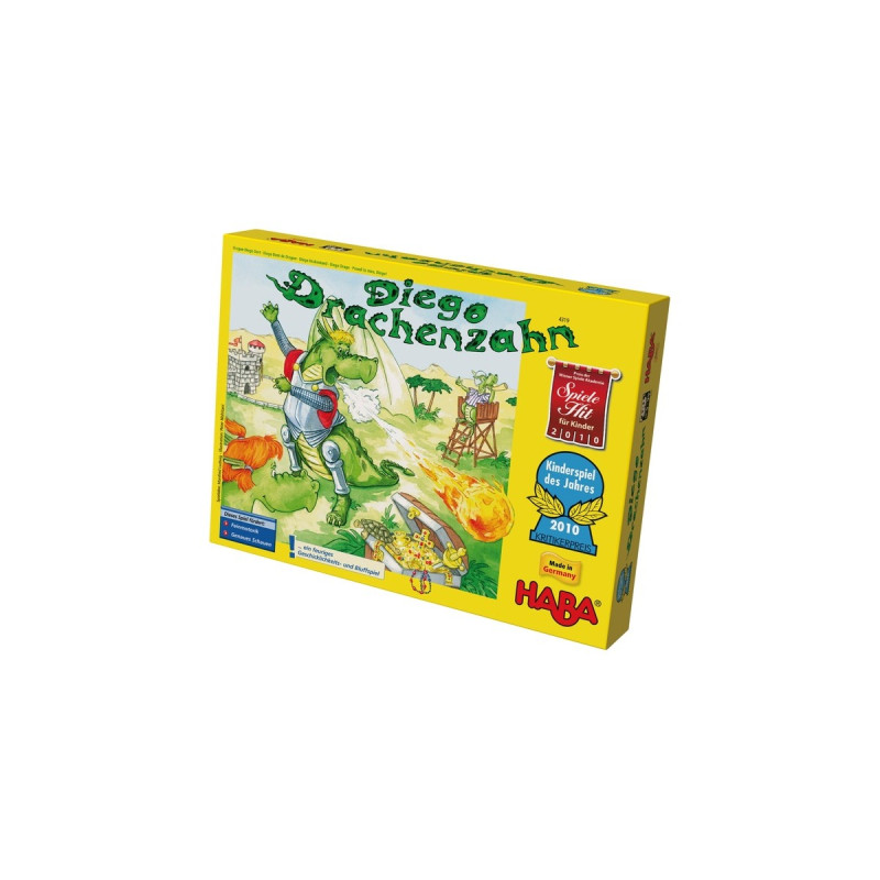 HABA Diego Drachenzahn, Geschicklichkeitsspiel(Kinderspiel des Jahres 2010)