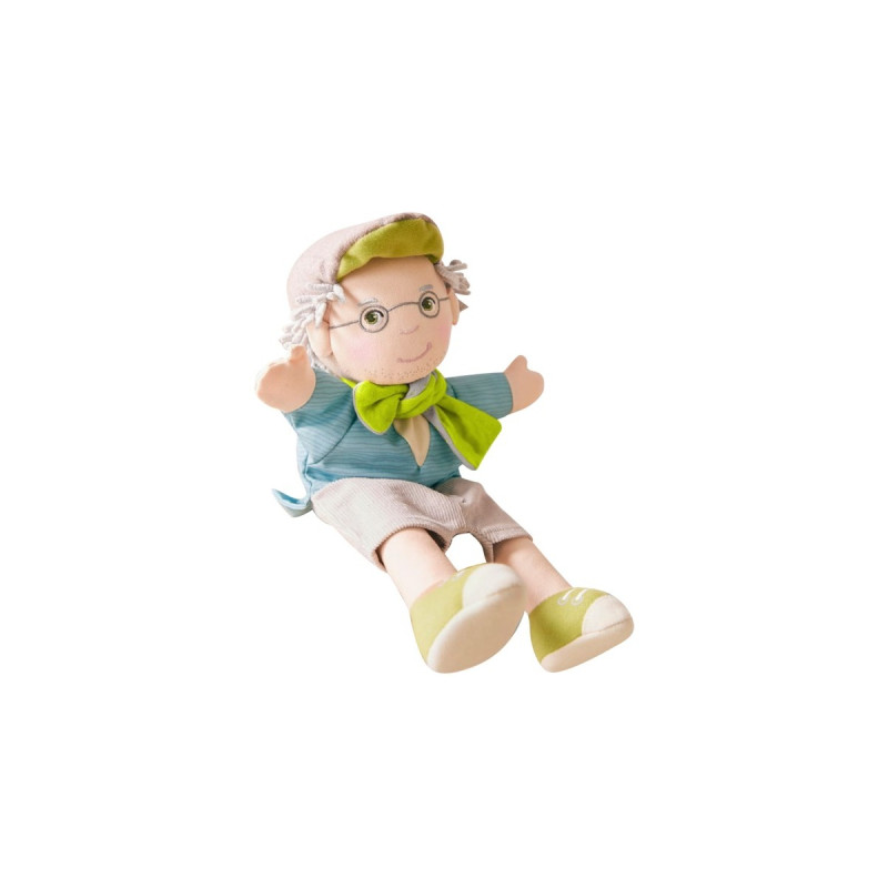 HABA Handpuppe Opa Peter, Spielfigur(27 cm)