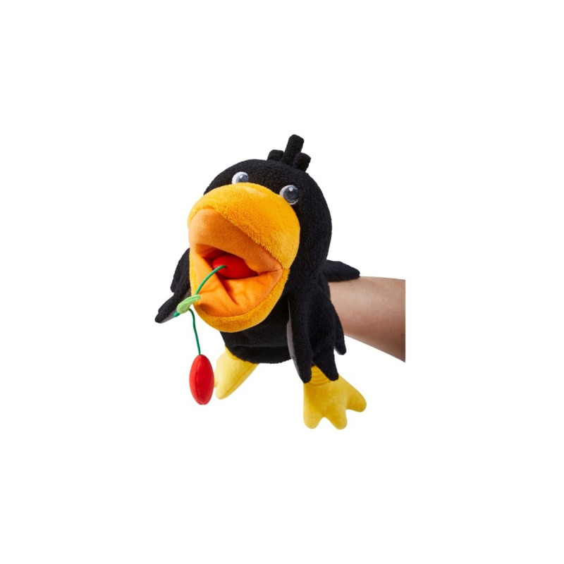 HABA Handpuppe Rabe Theo, Spielfigur(30 cm)