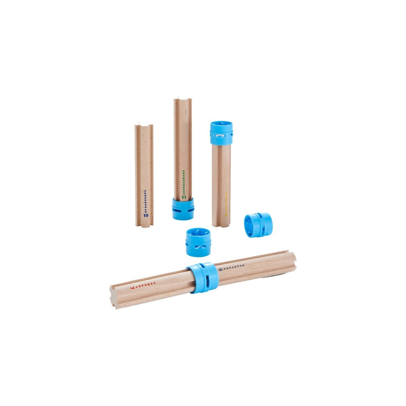 HABA Kugelbahn Kullerbü - Ergänzungsset Hohe Säulen