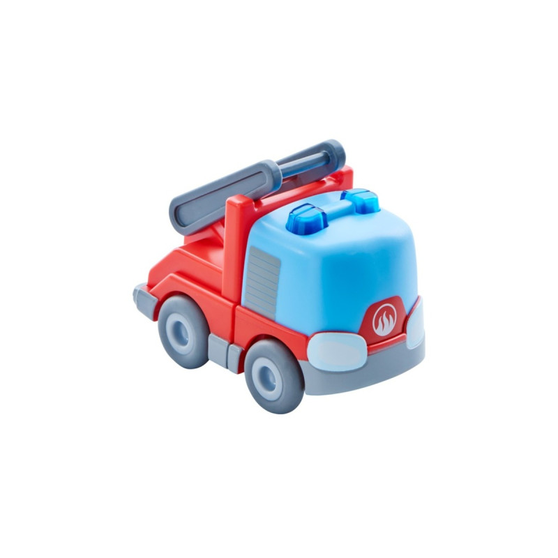 HABA Kugelbahn Kullerbü - Feuerwehr-Leiterwagen, Spielfahrzeug