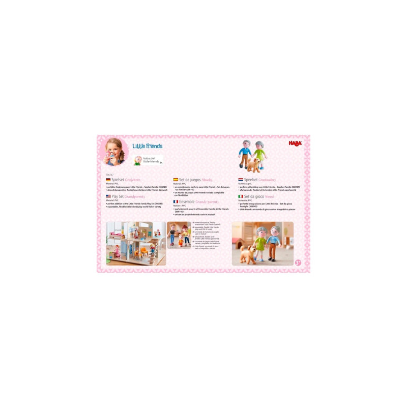 HABA Little Friends - Spielset Großeltern, Spielfigur