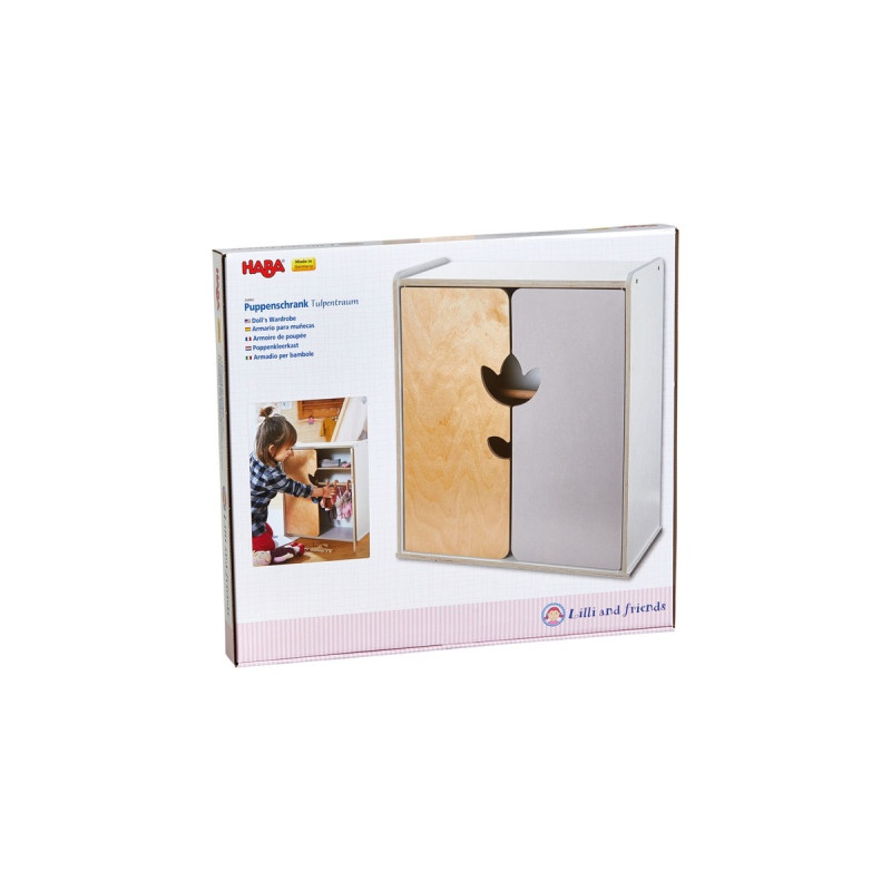 HABA Puppenschrank Tulpentraum, Puppenzubehör