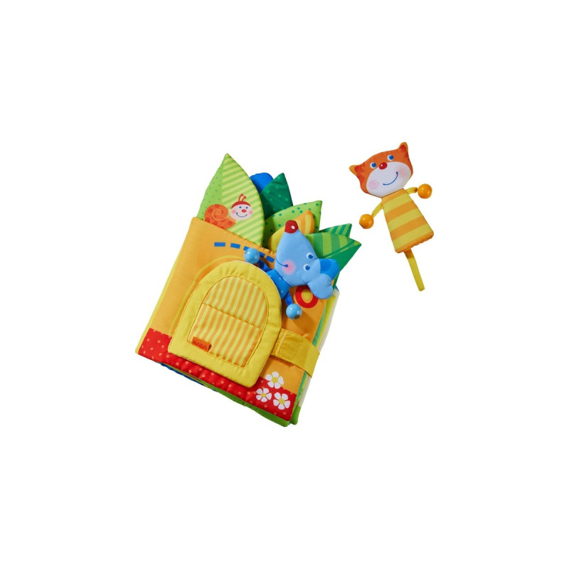 HABA Stoffbuch Blätterhäuschen, Lernbuch