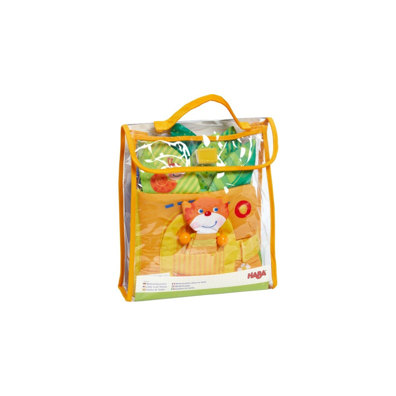 HABA Stoffbuch Blätterhäuschen, Lernbuch