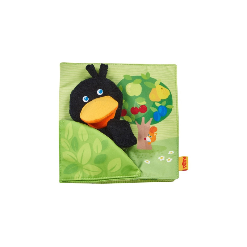 HABA Stoffbuch Obstgarten, Lernbuch