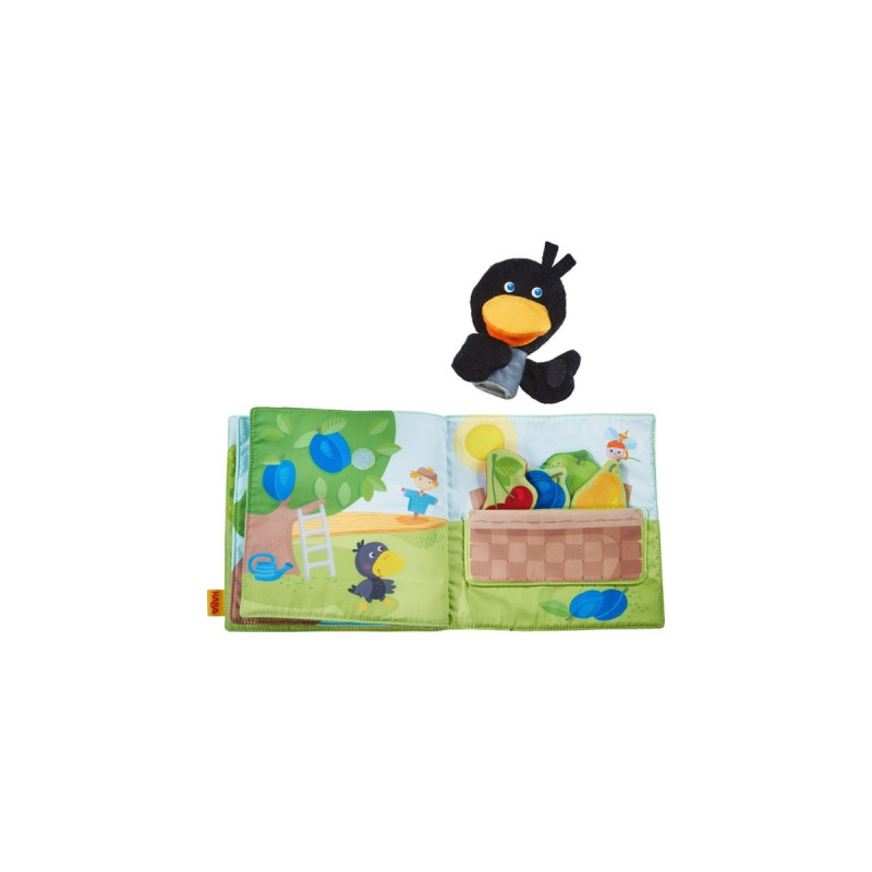 HABA Stoffbuch Obstgarten, Lernbuch
