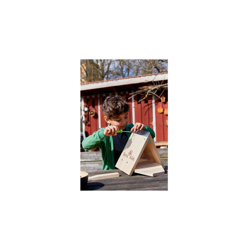 HABA Terra Kids Eichhörnchen Futterhaus-Bausatz, Experimentierkasten