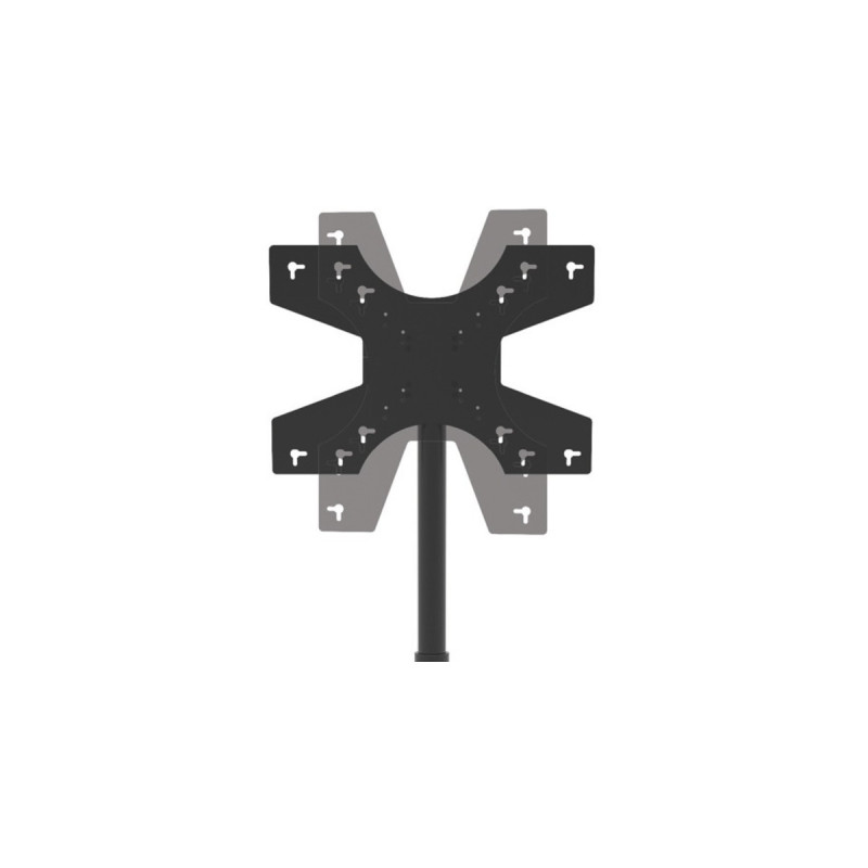 HAGOR Braclabs Stand Floorbase, Standsystem(schwarz, Freistehend)