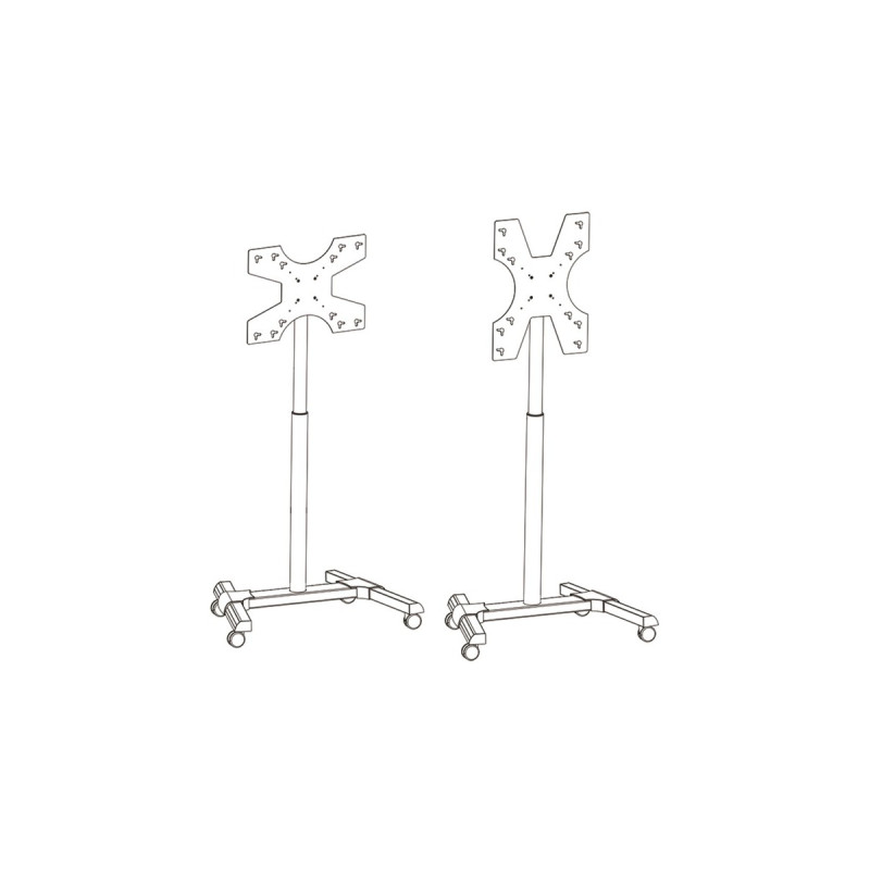 HAGOR Braclabs-Stand Mobile, Standsystem(schwarz, Mobil)