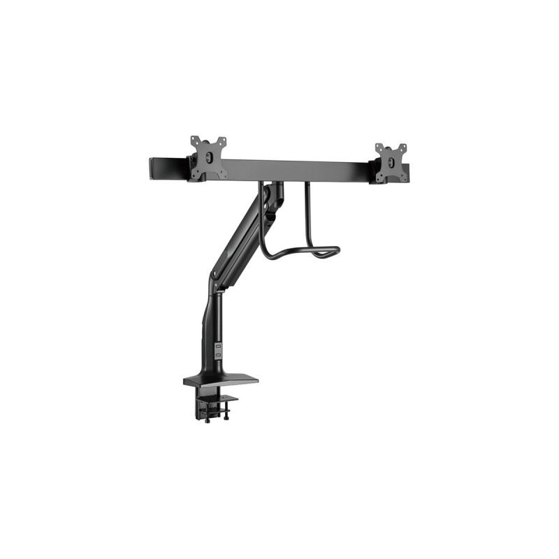 HAGOR Gasliftarm Dual, Monitorhalterung(schwarz)