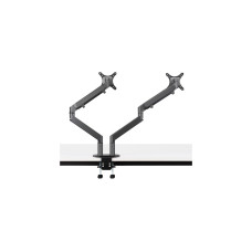 HAGOR HA Gasliftarm Medium Dual, Monitorhalterung(dunkelgrau)