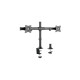 HAGOR HA Tablemount KB Dual, Monitorhalterung(schwarz)