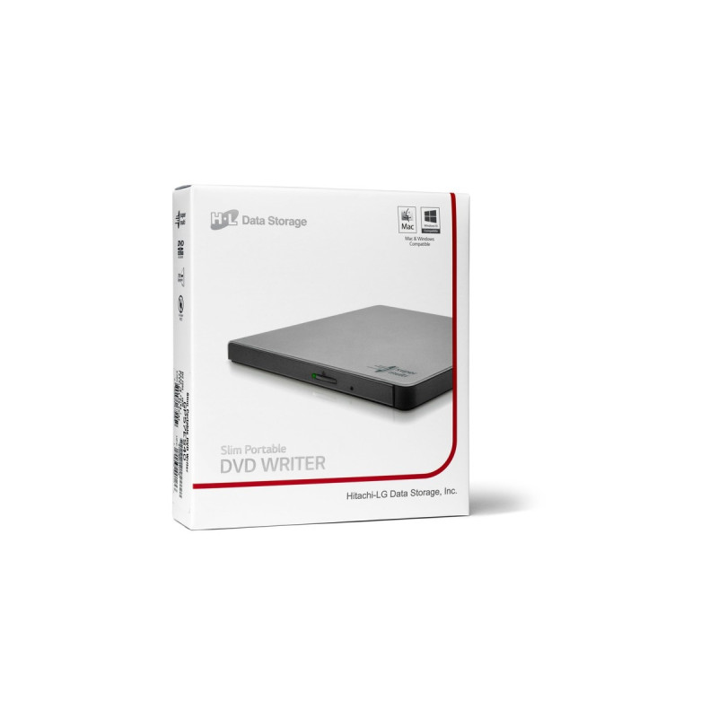 HLDS GP57EB40, externer DVD-Brenner(silber, Retail)