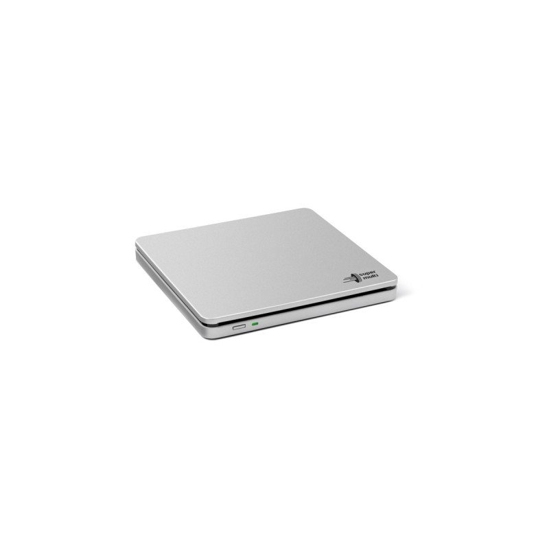 HLDS GP70NS50 SLIM, externer DVD-Brenner(silber, extern, USB 2.0, 5,25