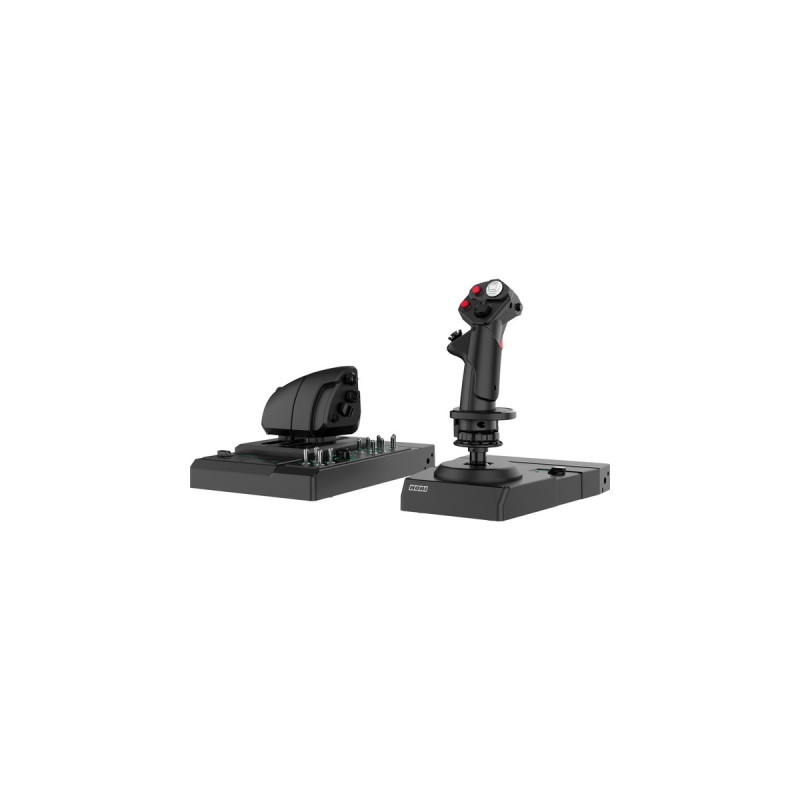 HORI HOTAS Flight Control System & Mount(schwarz, für PC)