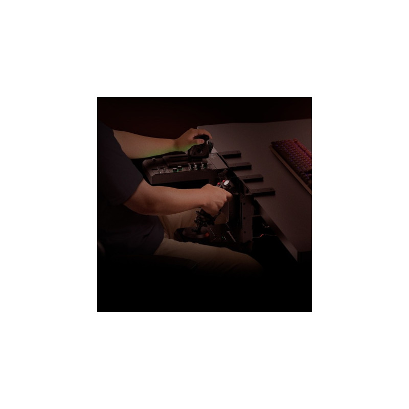 HORI HOTAS Flight Control System & Mount(schwarz, für PC)