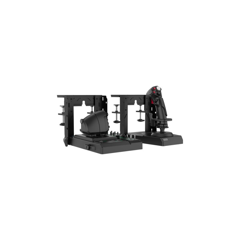 HORI HOTAS Flight Control System & Mount(schwarz, für PC)