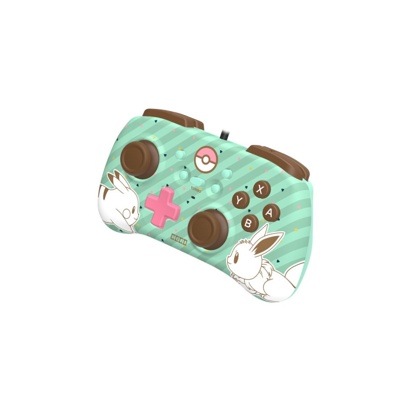 HORI Horipad Mini (Pikachu & Evolie), Gamepad(mint/braun)