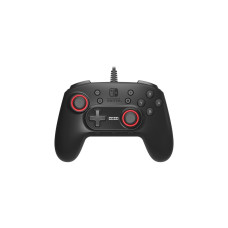 HORI Horipad +, Gamepad(schwarz/rot, Nintendo Switch, PC)