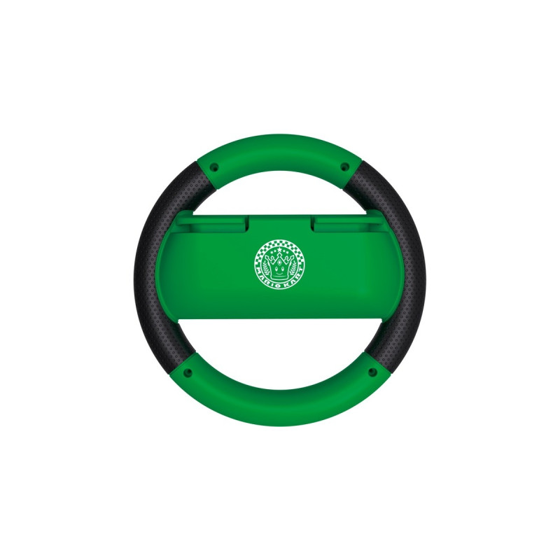 HORI Mario Kart 8 Deluxe Joy-Con Lenkrad Luigi, Halterung(grün/schwarz)