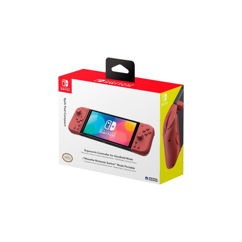 HORI Split Pad Compact (Apricot Rot), Gamepad(rot)