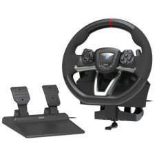 HORI Switch Racing Wheel Pro Deluxe, Lenkrad(schwarz)