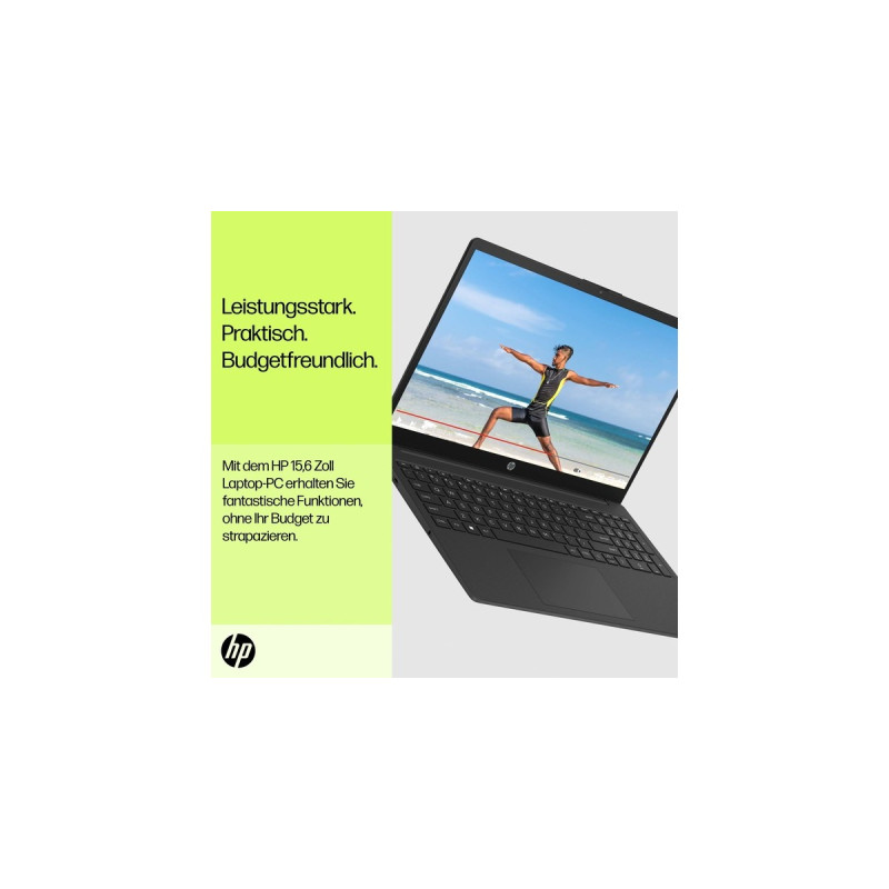 HP 15-fd0154ng, Notebook(schwarz, ohne Betriebssystem, 39.6 cm (15.6 Zoll), 512 GB SSD)