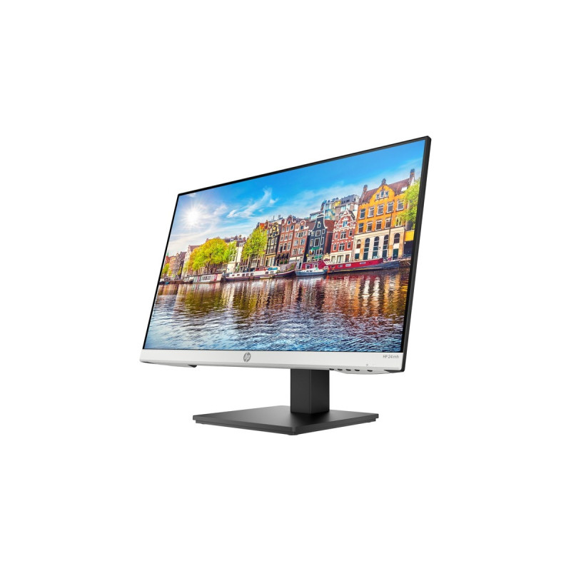HP 24mh, LED-Monitor(60.45 cm (23.8 Zoll), schwarz/silber, Full-HD, IPS-Panel, HDMI, DisplayPort)