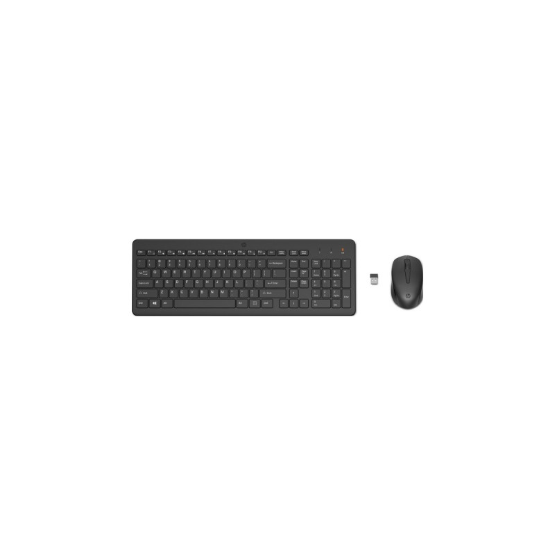 HP 330 Wireless-Maus und -Tastatur, Desktop-Set(schwarz, DE-Layout)
