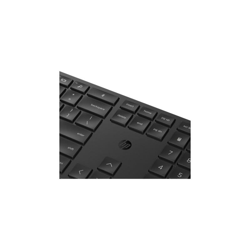 HP 655 Wireless-Tastatur und -Maus, Desktop-Set(schwarz, DE-Layout)