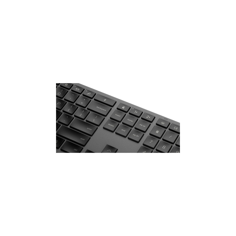 HP 975 Drahtlose Dual-Mode-Tastatur(schwarz, DE-Layout)