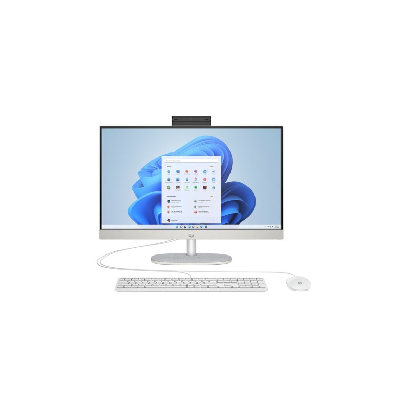 HP All-in-One 24-cr0006ng, PC-System(weiß, Windows 11 Home 64-Bit)