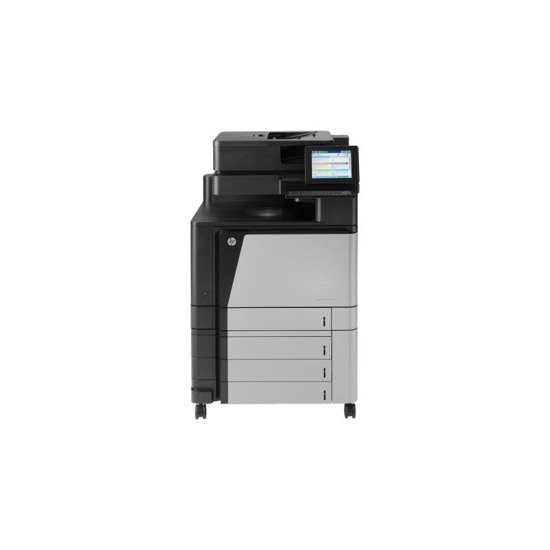 HP Color LaserJet Enterprise Flow M880z (A2W75A), Multifunktionsdrucker(grau/schwarz, USB/LAN Farblaser, Scan, Kopie, Fax)