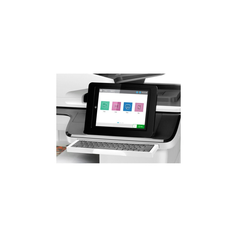 HP Color LaserJet Enterprise Flow MFP M776z, Multifunktionsdrucker(grau/anthrazit, USB, LAN, Scan, Kopie, Fax )