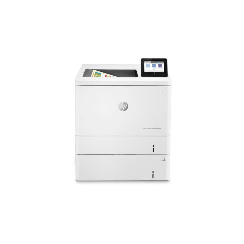 HP Color LaserJet Enterprise M555x, Farblaserdrucker(grau, USB, LAN, WLAN)