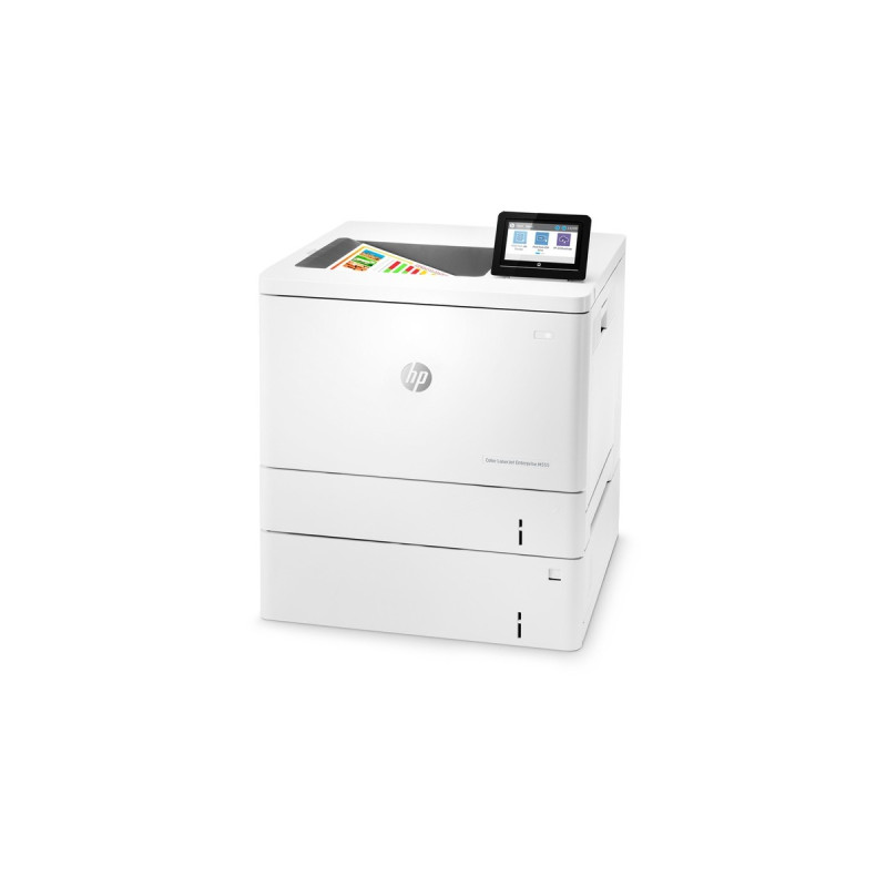 HP Color LaserJet Enterprise M555x, Farblaserdrucker(grau, USB, LAN, WLAN)