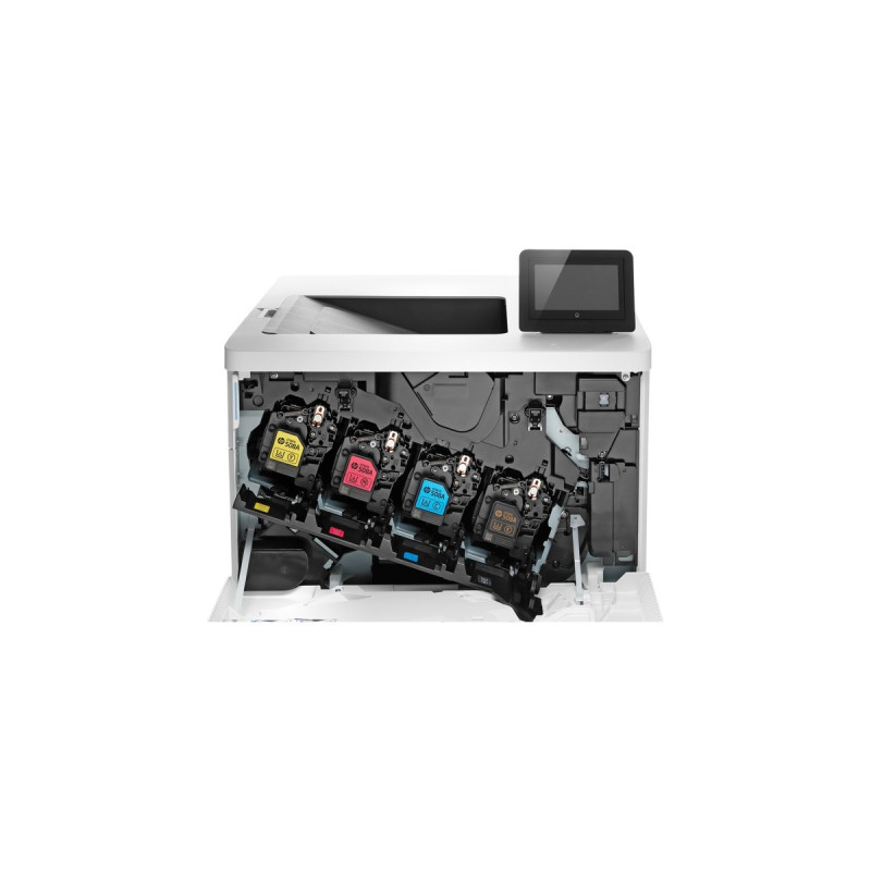 HP Color LaserJet Enterprise M555x, Farblaserdrucker(grau, USB, LAN, WLAN)