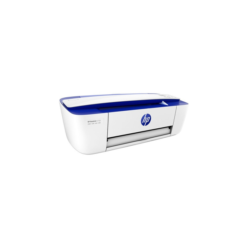 HP DeskJet 3760, Multifunktionsdrucker(weiß/blau, USB, WLAN, Scan, Kopie)