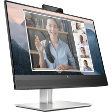 HP E24mv G4, LED-Monitor(61 cm (24 Zoll), schwarz/silber, FullHD, IPS, Webcam)