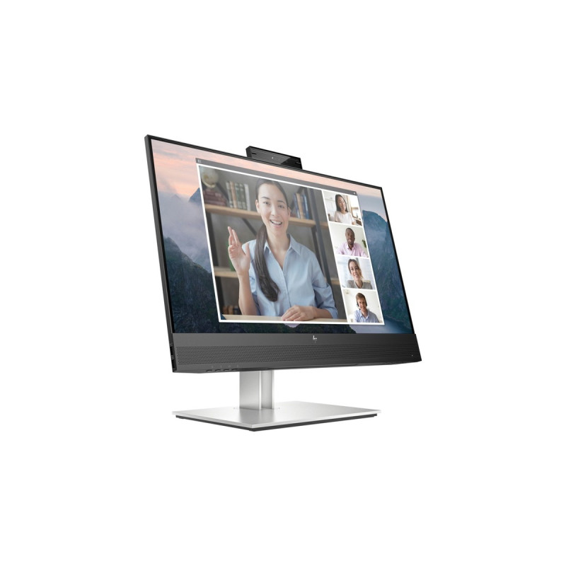 HP E24mv G4, LED-Monitor(61 cm (24 Zoll), schwarz/silber, FullHD, IPS, Webcam)
