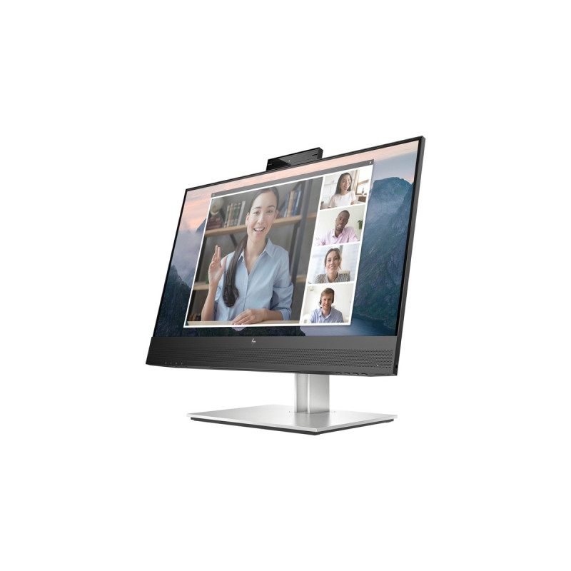 HP E24mv G4, LED-Monitor(61 cm (24 Zoll), schwarz/silber, FullHD, IPS, Webcam)