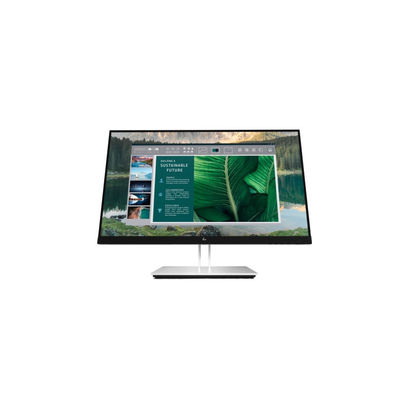 HP E24u G4, LED-Monitor(61 cm (24 Zoll), schwarz/silber, FullHD, IPS, USB-C)
