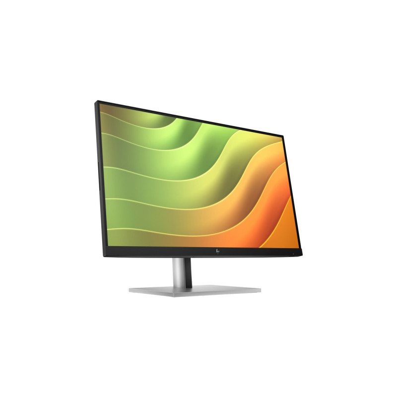 HP E24u G5, LED-Monitor(60.5 cm (24 Zoll), schwarz/silber, Full HD, IPS, USB-C, Pivot)