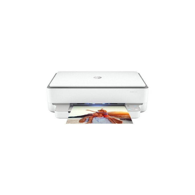 HP Envy 6020e All-on-One, Multifunktionsdrucker(weiß/grau, HP+, Instant Ink, USB, WLAN, Scan, Kopie)
