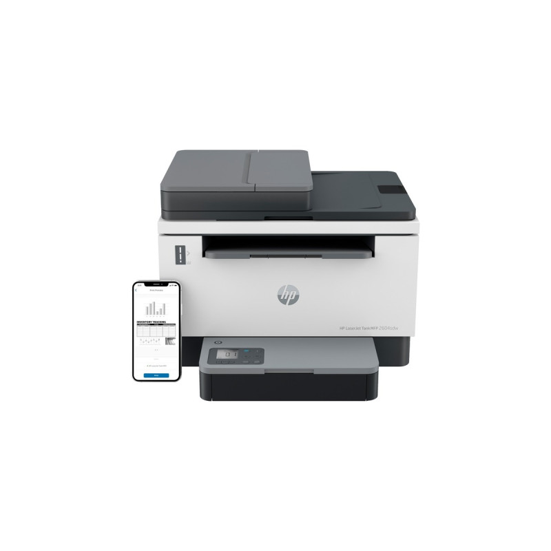 HP LaserJet Tank MFP 2604sdw, Multifunktionsdrucker(grau, USB, LAN, WLAN)